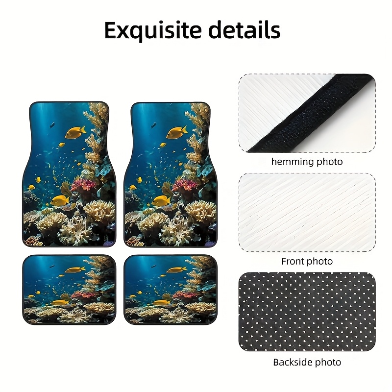 Luxury Lifestyle Beauty - 4 stuks universele mooie onderwaterwereld maritieme