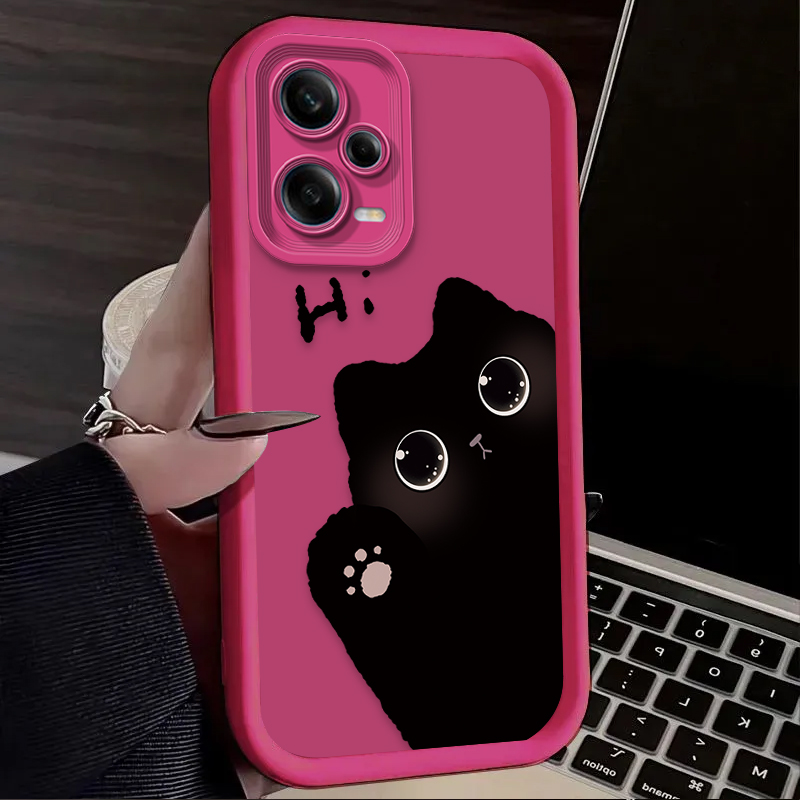 Mooie Big Eyed Cat telefoonhoe - Xiaomi Redmi Note 14 recensie en prijs