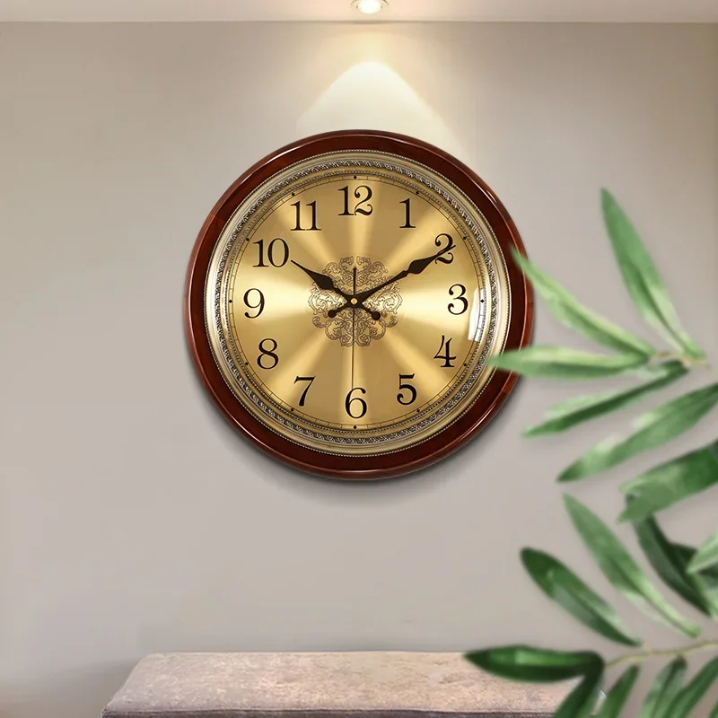 Luxe Houten Wandklok Metaal Re - Luxury Lifestyle Us recensie en prijs
